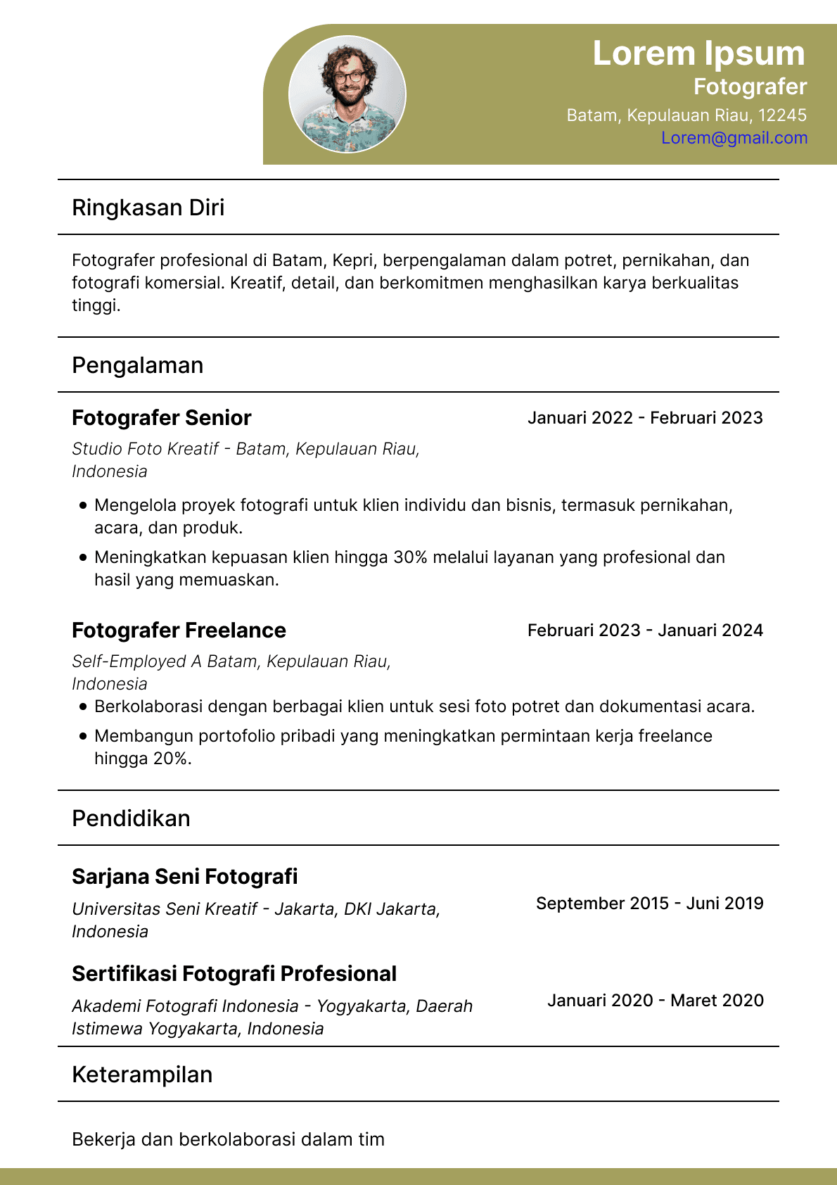 CV Templates
